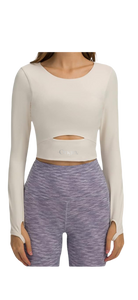 Buttery crème long shirt